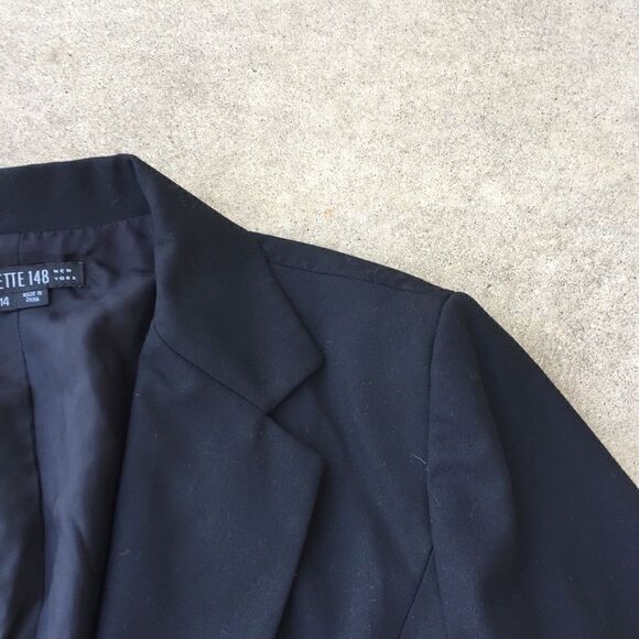 Lafayette 148 New York Wool One Button Blazer - Picture 3 of 7